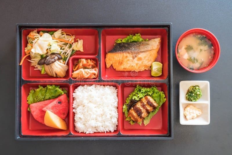 Salmon Bento Box