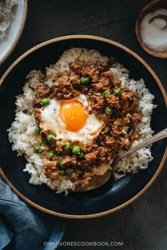 Beef & Egg Rice Bowl