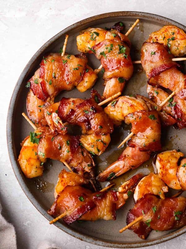 Bacon Wrapped Prawn