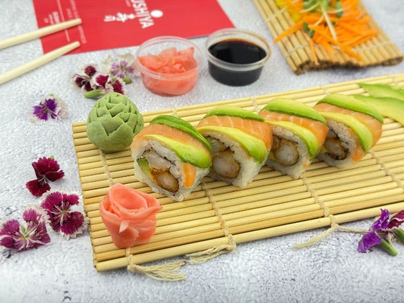 Salmon Inferno Roll