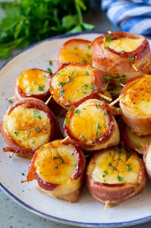 Bacon Wrapped Scallop