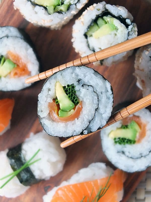 Smoked Salmon Maki