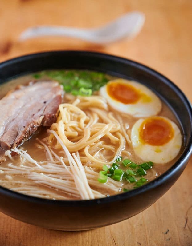 Spicy Tonkotsu Ramen Soup